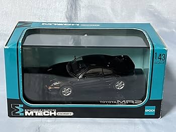 Amazon | エムテック製ミニカー MR2 (SW20) 黒 1/43 | ミニカー・ダイ